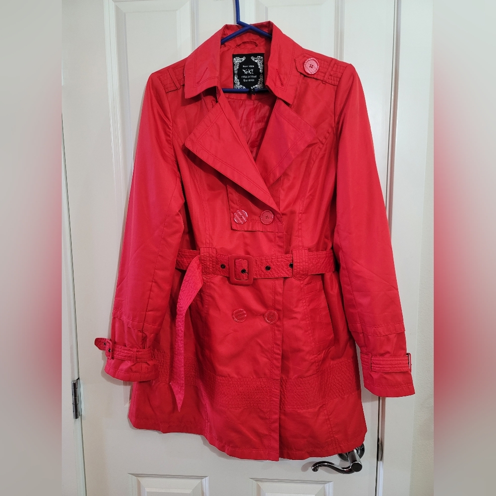 Red Trench Coat